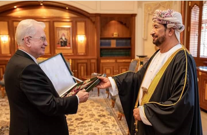 Academician Mikhail Piotrovsky conferred the Order of Felicitation of the Sultanate of Oman